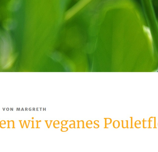 Brauchen wir veganes Pouletfleisch?